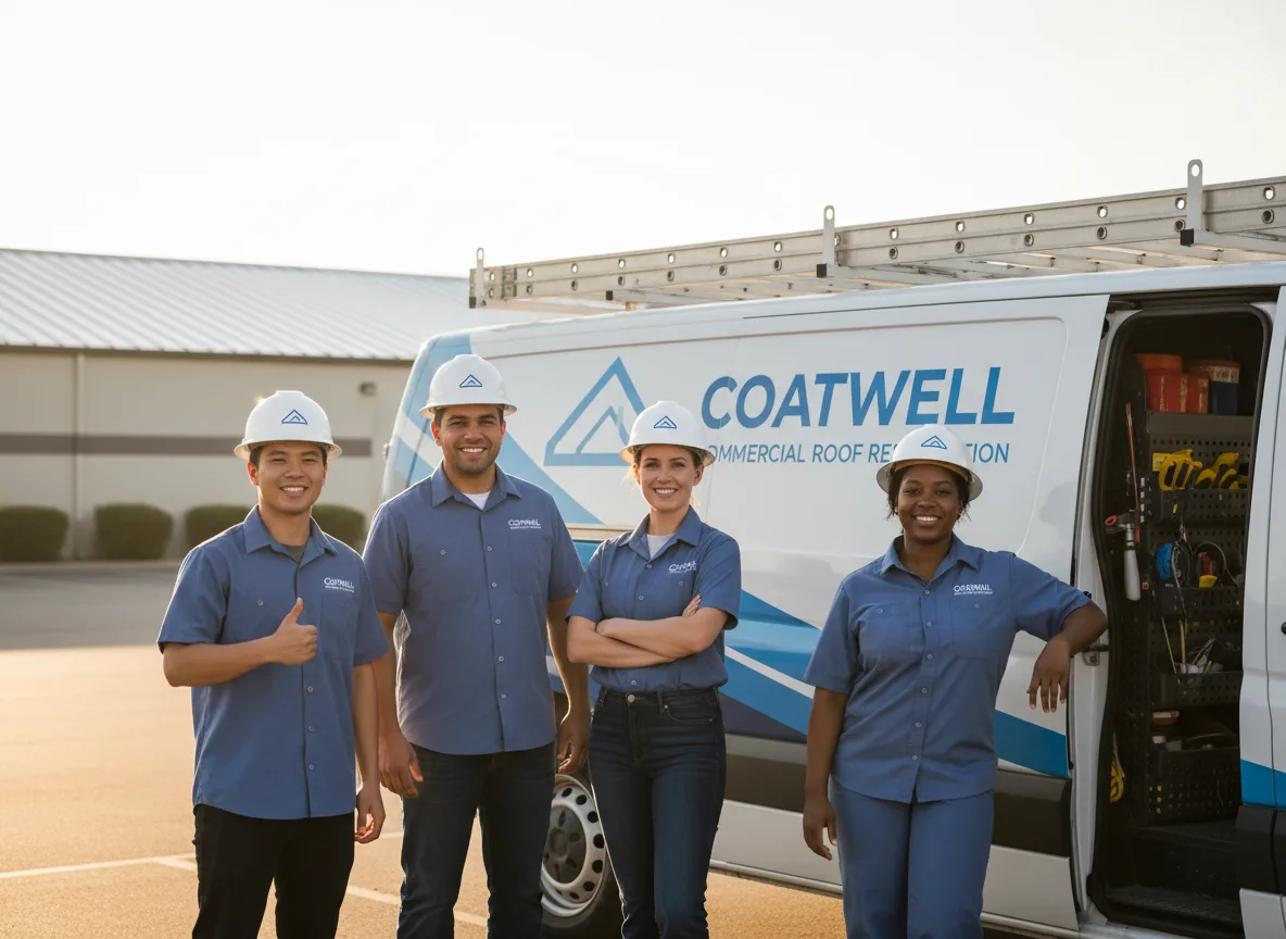 Commercial roof coating company in Gifford, PA